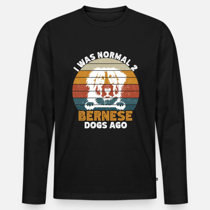 Berner - Männer Premium Bio Langarmshirt - Schwarz