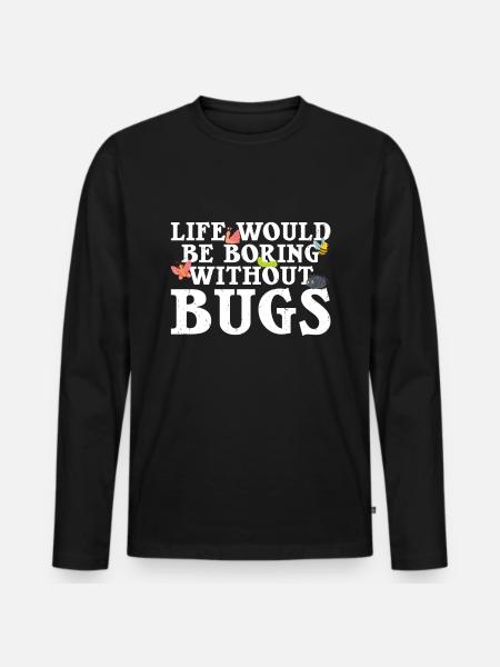 Insecte - T-shirt manches longues Premium bio Homme - noir