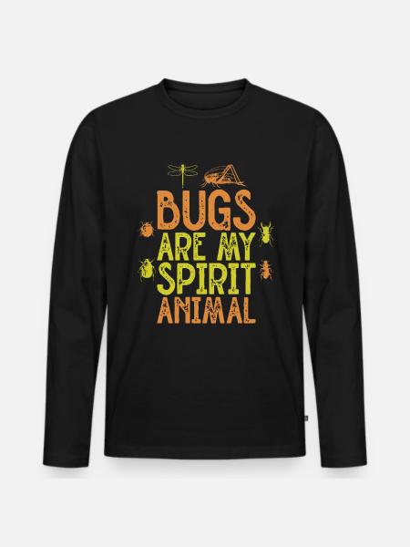 Insecte - T-shirt manches longues Premium bio Homme - noir
