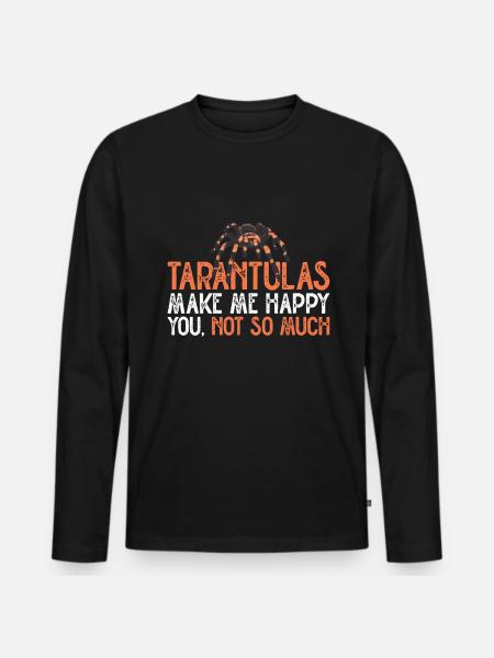 Tarantula - Men's Premium Organic Long Sleeve Shirt - black