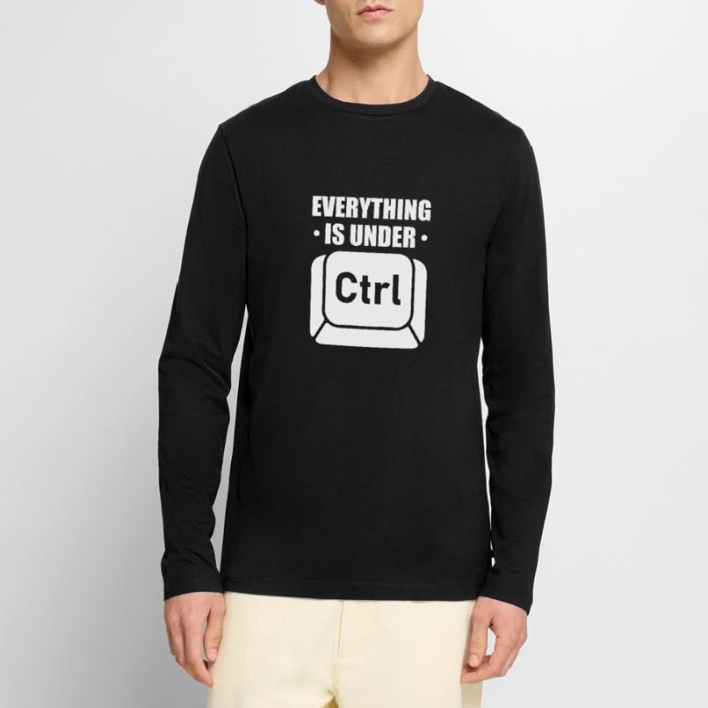 Programming Developer IT Admin Programmer Coding Men's Premium Organic Long Sleeve Shirt