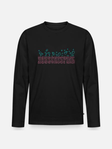 Housekeeping Week Gifts Cleaning Lover - Men's Premium Organic Long Sleeve Shirt - black
