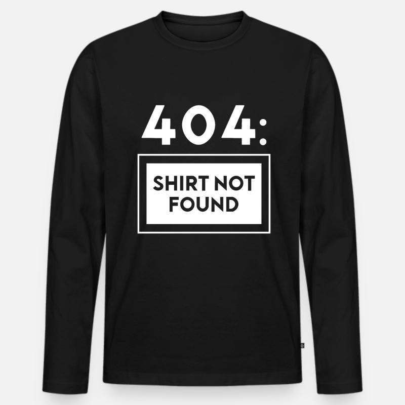 Softwareentwickler Computeringenieur Nerd - Männer Premium Bio Langarmshirt - Schwarz