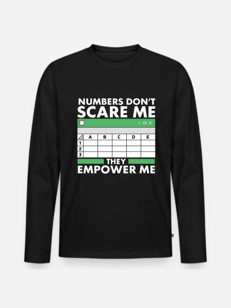 Secrétaire Comptable des Comptables Comptabilité - T-shirt manches longues Premium bio Homme - noir