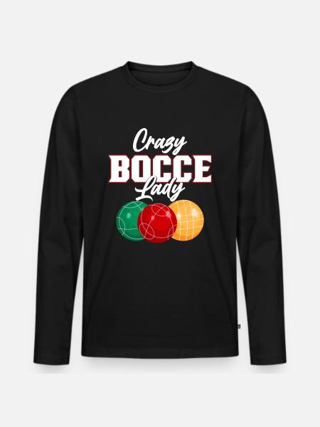 Boccia Player Boccia game Boule - Men's Premium Organic Long Sleeve Shirt - black