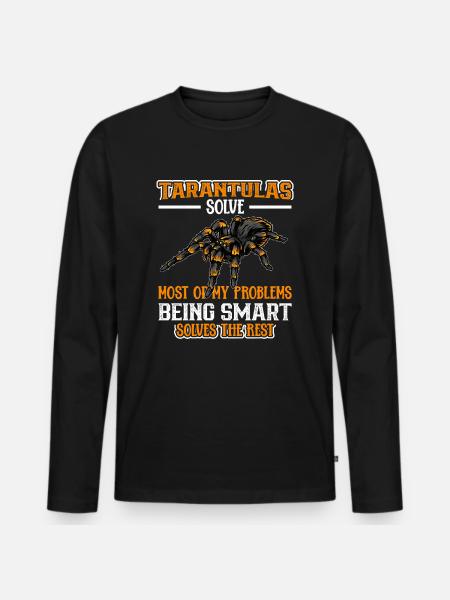 Tarantula Tarantula Tarantula Pet - Men's Premium Organic Long Sleeve Shirt - black