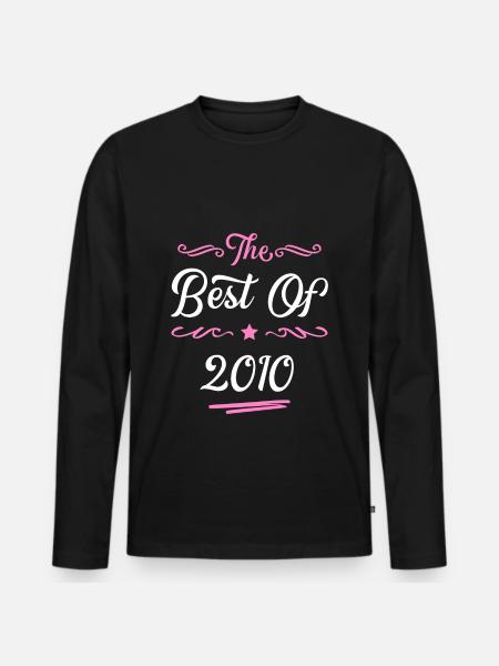 2010 best of - Men's Premium Organic Long Sleeve Shirt - black