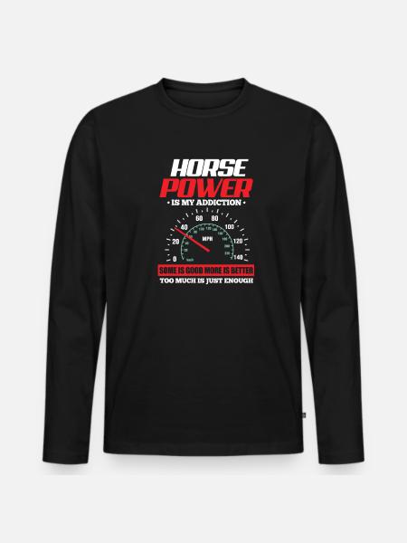 Mécanicien automobile - T-shirt manches longues Premium bio Homme - noir