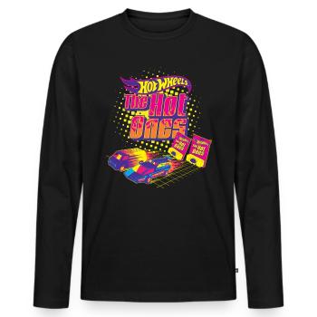 Hot Wheels The Hot Ones - T-shirt manches longues Premium bio Homme - noir - Devant - Nico (187cm)