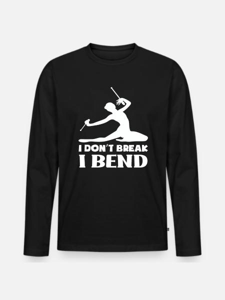 Rhythmic gymnastics Gymnastics - Men's Premium Organic Long Sleeve Shirt - black