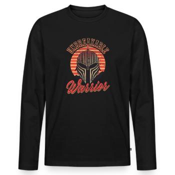Ehlers Danlos Unbreakable Warrior - Men's Premium Organic Long Sleeve Shirt - black - Front - Nico (187cm)