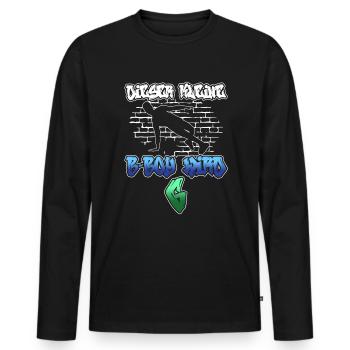 Dieser Kleine B-Boy Wird 6 - Breakdance - Männer Premium Bio Langarmshirt - Schwarz - Vorne - Nico (187cm)
