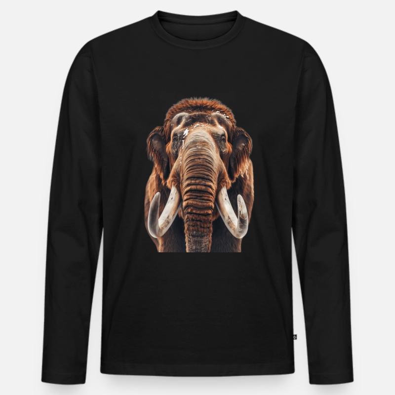 Mammut - Männer Premium Bio Langarmshirt - Schwarz
