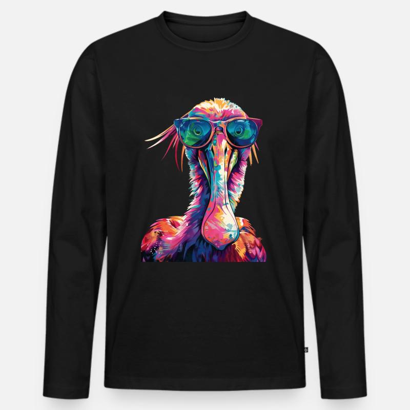 Löffler - Männer Premium Bio Langarmshirt - Schwarz