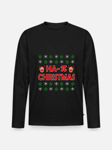 Professeur de mathématiques - T-shirt manches longues Premium bio Homme - noir