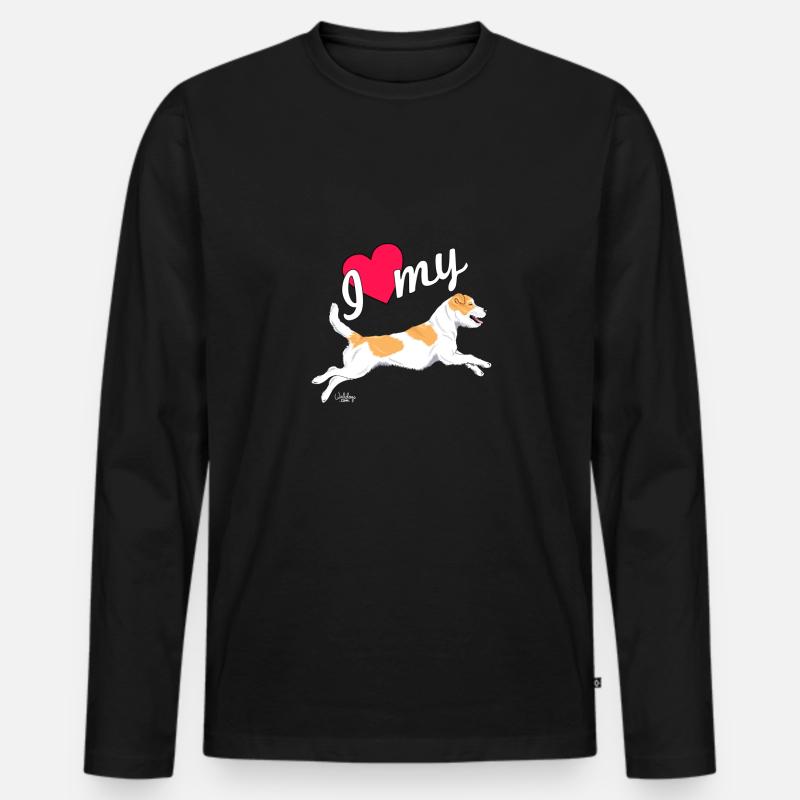 kromlove2 - Männer Premium Bio Langarmshirt - Schwarz