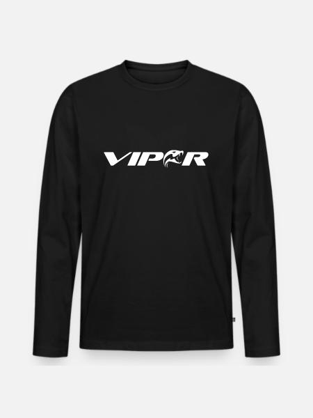 Viper - Men's Premium Organic Long Sleeve Shirt - black