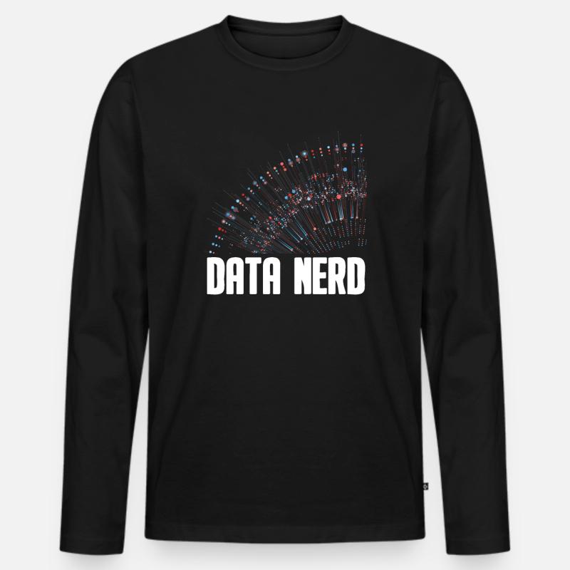 Data Science Analyst Data Scientist - T-shirt manches longues Premium bio Homme - noir