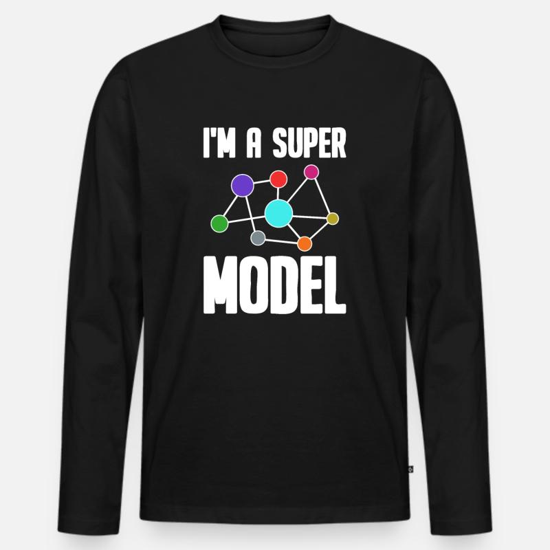 Data Science Analyst Data Scientist - Men's Premium Organic Long Sleeve Shirt - black