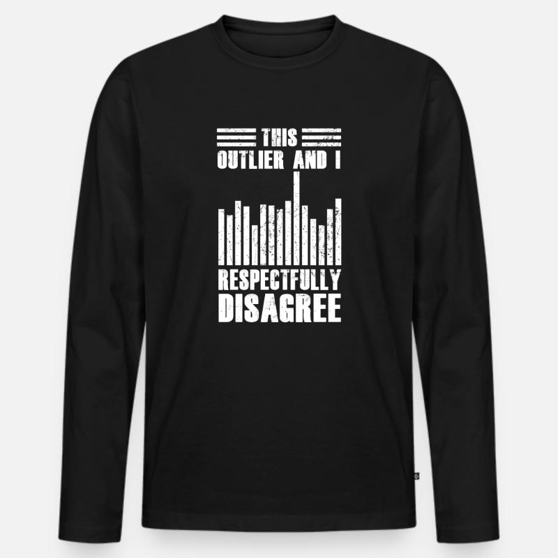 Data Science Analyst Data Scientist - Men's Premium Organic Long Sleeve Shirt - black