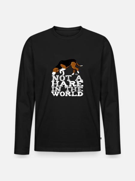 sajkhare - Men's Premium Organic Long Sleeve Shirt - black