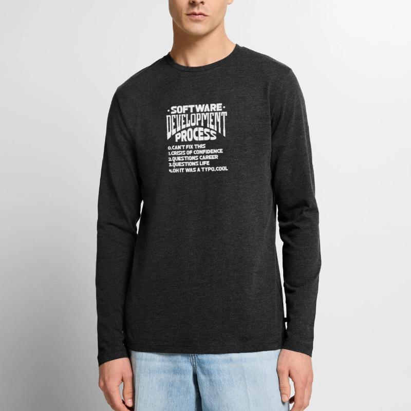Softwareentwickler Programmierer Software Männer Premium Bio Langarmshirt