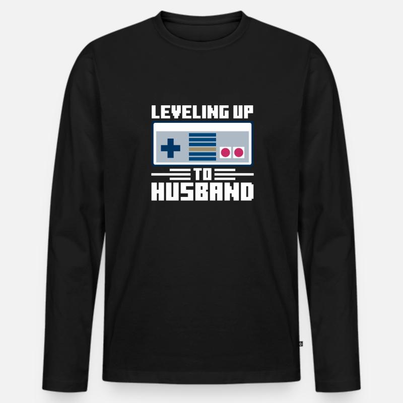 Junggesellenabschied - Männer Premium Bio Langarmshirt - Schwarz