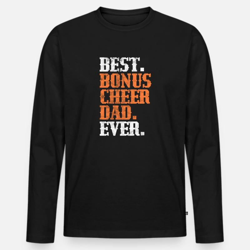 Stiefvater - Männer Premium Bio Langarmshirt - Schwarz