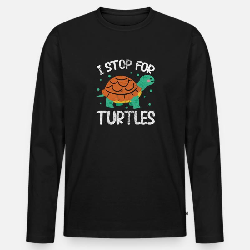 Turtle Men's Premium Organic Long Sleeve Shirt