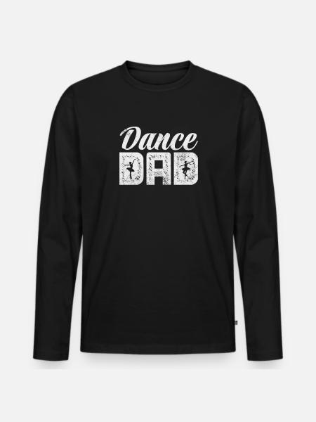 Ballet - Men's Premium Organic Long Sleeve Shirt - black