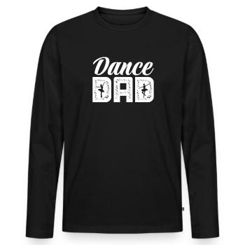 Ballett Ballerina Ballet-Tänzerin Tanzen Geschenk - Männer Premium Bio Langarmshirt - Schwarz - Vorne - Nico (187cm)