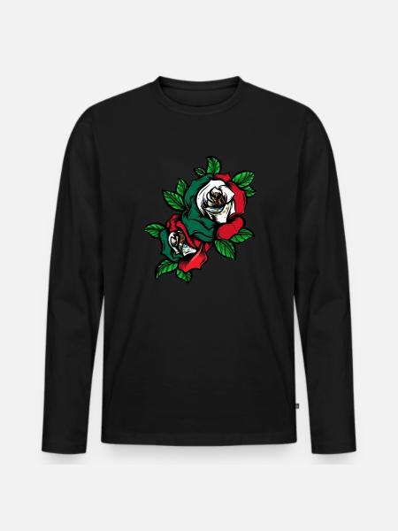 Mexico Mexican Mexican Nation Gift - Men's Premium Organic Long Sleeve Shirt - black