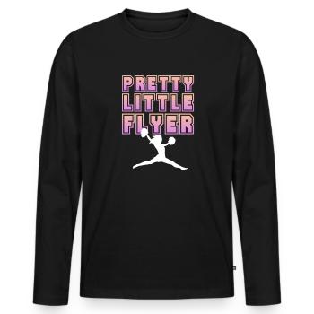 Cheerleader - T-shirt manches longues Premium bio Homme - noir - Devant - Nico (187cm)