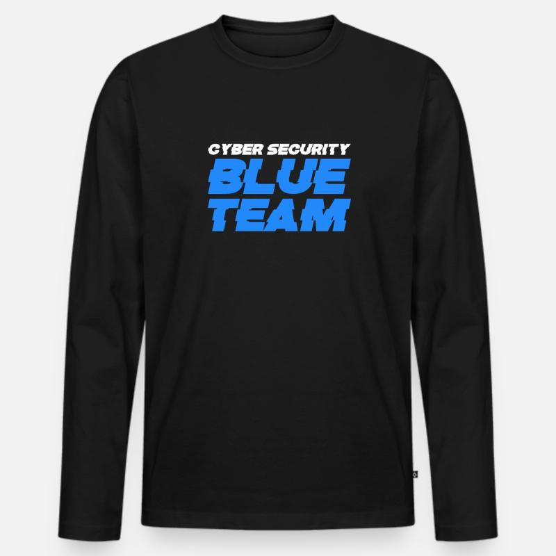 Hacker Coder Computer Hacking Cadeau - T-shirt manches longues Premium bio Homme - noir