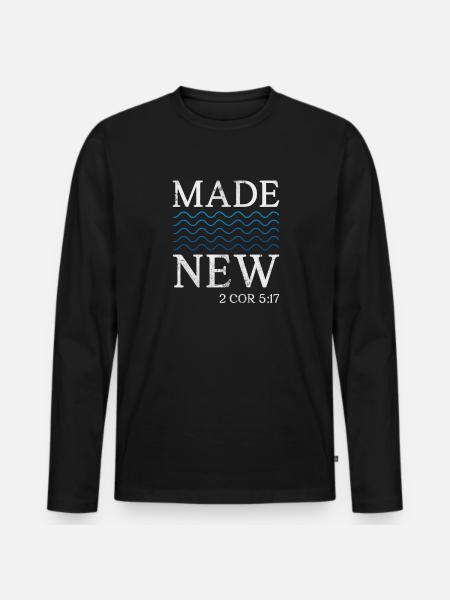 Bible - T-shirt manches longues Premium bio Homme - noir