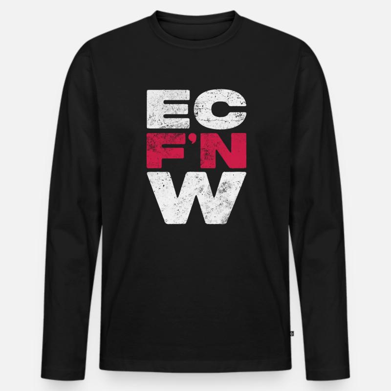 Wrestling - Männer Premium Bio Langarmshirt - Schwarz