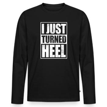 Lutteur lutteur Fight Wrestling Ringer cadeau - T-shirt manches longues Premium bio Homme - noir - Devant - Nico (187cm)