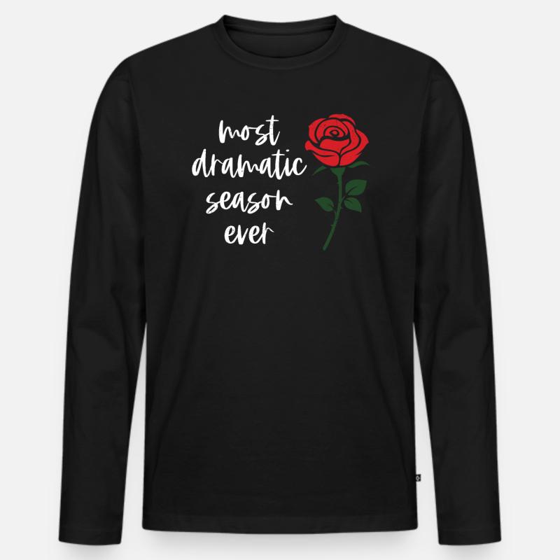 Junggesellin - Männer Premium Bio Langarmshirt - Schwarz