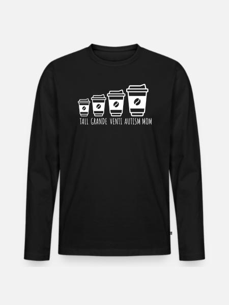 Autismus Awareness Day Autist Geschenk - Männer Premium Bio Langarmshirt - Schwarz
