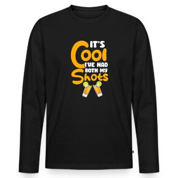 Tequila Sunrise Booze Party Mexique Cadeau - T-shirt manches longues Premium bio Homme - noir - Devant - Nico (187cm)