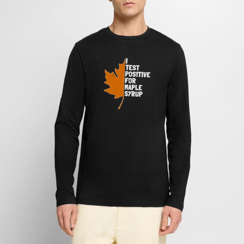 Sirop d’érable Maple Tree Sap Tapping Sugaring Tapper T-shirt manches longues Premium bio Homme