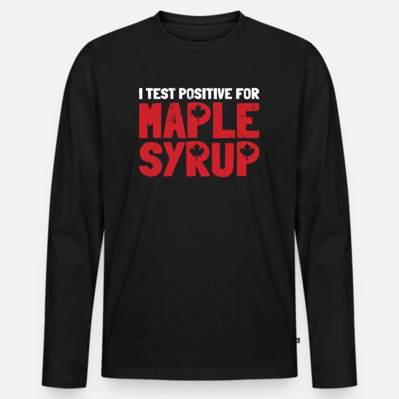 Sirop d’érable Maple Tree Sap Tapping Sugaring Tapper T-shirt manches longues Premium bio Homme