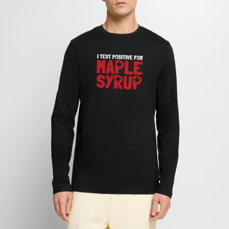 Sirop d’érable Maple Tree Sap Tapping Sugaring Tapper T-shirt manches longues Premium bio Homme