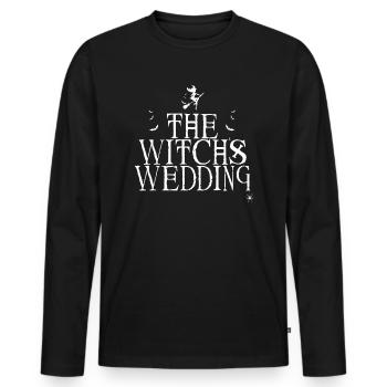 The Witch's Wedding - Men's Premium Organic Long Sleeve Shirt - black - Front - Nico (187cm)