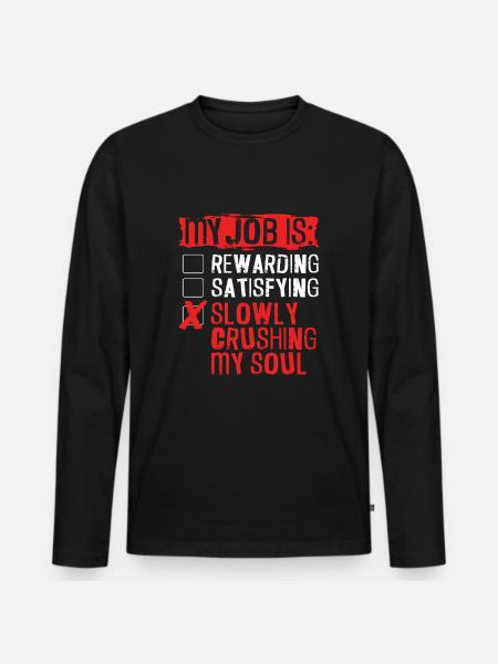 Medical Programmer Medical Coder - Men's Premium Organic Long Sleeve Shirt - black