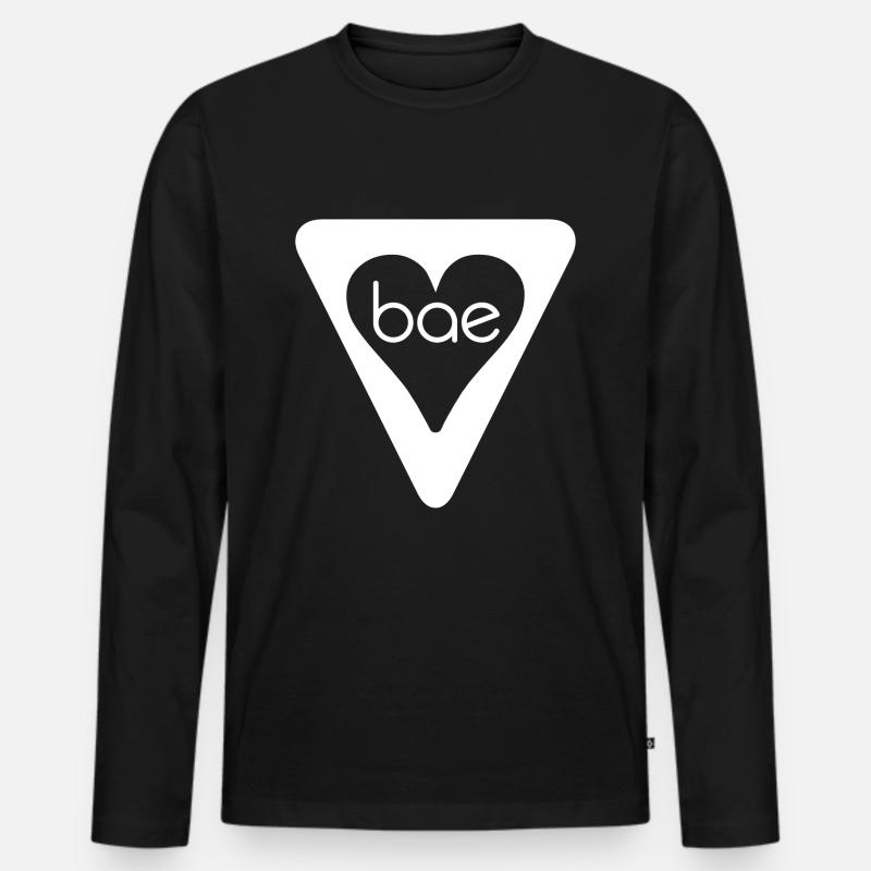 BAE (w) - Männer Premium Bio Langarmshirt - Schwarz