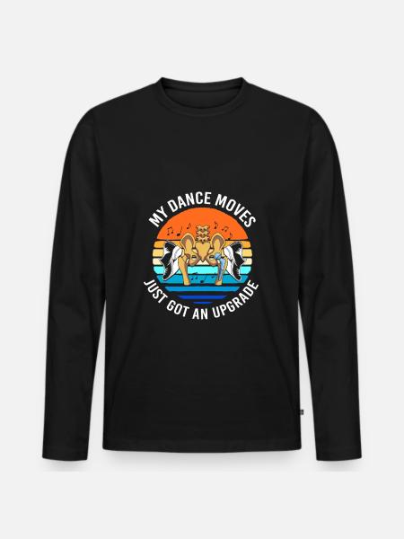 Knee Surgery Knee Surgery - Men's Premium Organic Long Sleeve Shirt - black