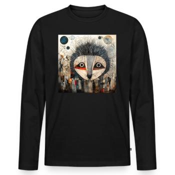 i whish i could outrun cars like >> s o n i c - Men's Premium Organic Long Sleeve Shirt - black - Front - Nico (187cm)