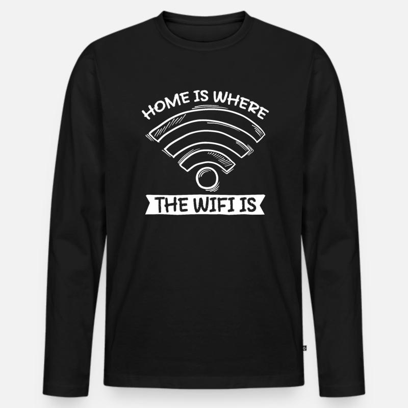 Programmierer Coder Software Entwickler - Männer Premium Bio Langarmshirt - Schwarz
