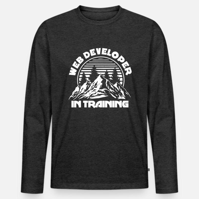Web Developer Web Developer Training Men's Premium Organic Long Sleeve Shirt